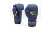 Перчатки боксерские KouGar KO700-12, 12oz, темно-синий
