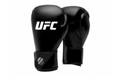 Перчатки тренировочные для спарринга 6 унций (Чёрные) UFC