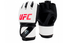 Перчатки MMA для грэпплинга 5 унций (Белые S/M) UFC