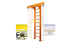Шведская стенка Kampfer Wooden Ladder Wall (№3 Классический Стандарт белый)