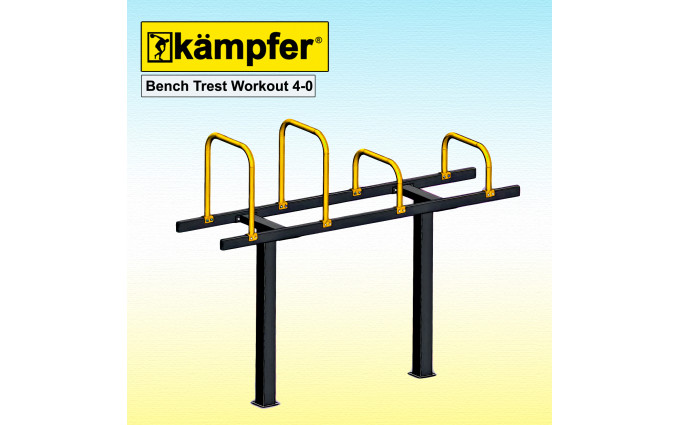 Скамья с упорами Воркаут Kampfer Bench Trest Workout 4-0