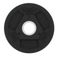 Диск олимпийский BRONZE GYM обрезиненный 2,5 кг