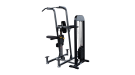 Блочный тренажер турник-брусья-отжимания с противовесом Body-Solid FCD-STK с весовым стеком 95 кг